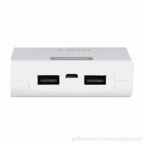 LCD power bank, LCD interface with dual USB output ports